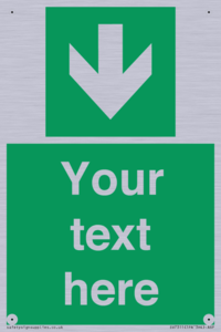 Custom Safe Condition Down arrow